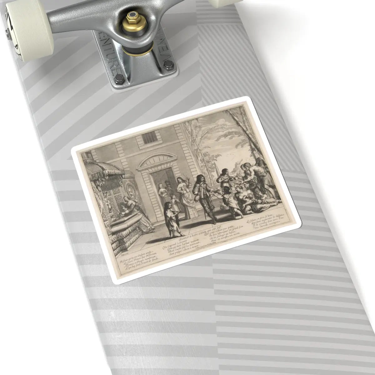 SKU:TSS-STICK-BRHBSS-6X6-99 Sizes:6" × 6" Types:White