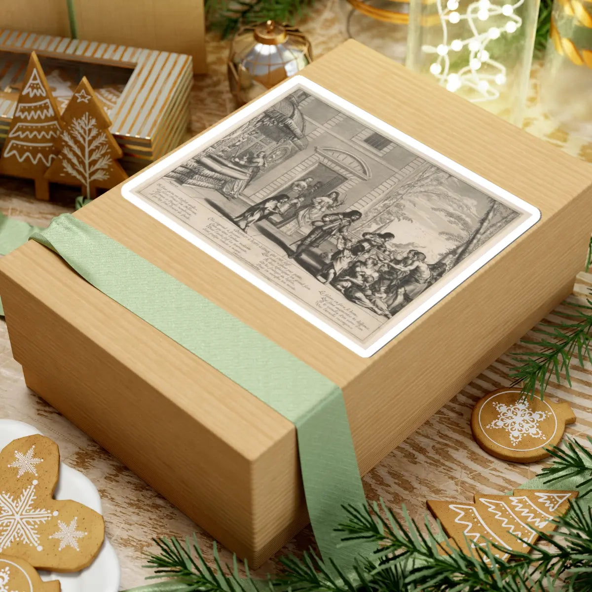 SKU:TSS-STICK-BRHBSS-6X6-99 Sizes:6" × 6" Types:White