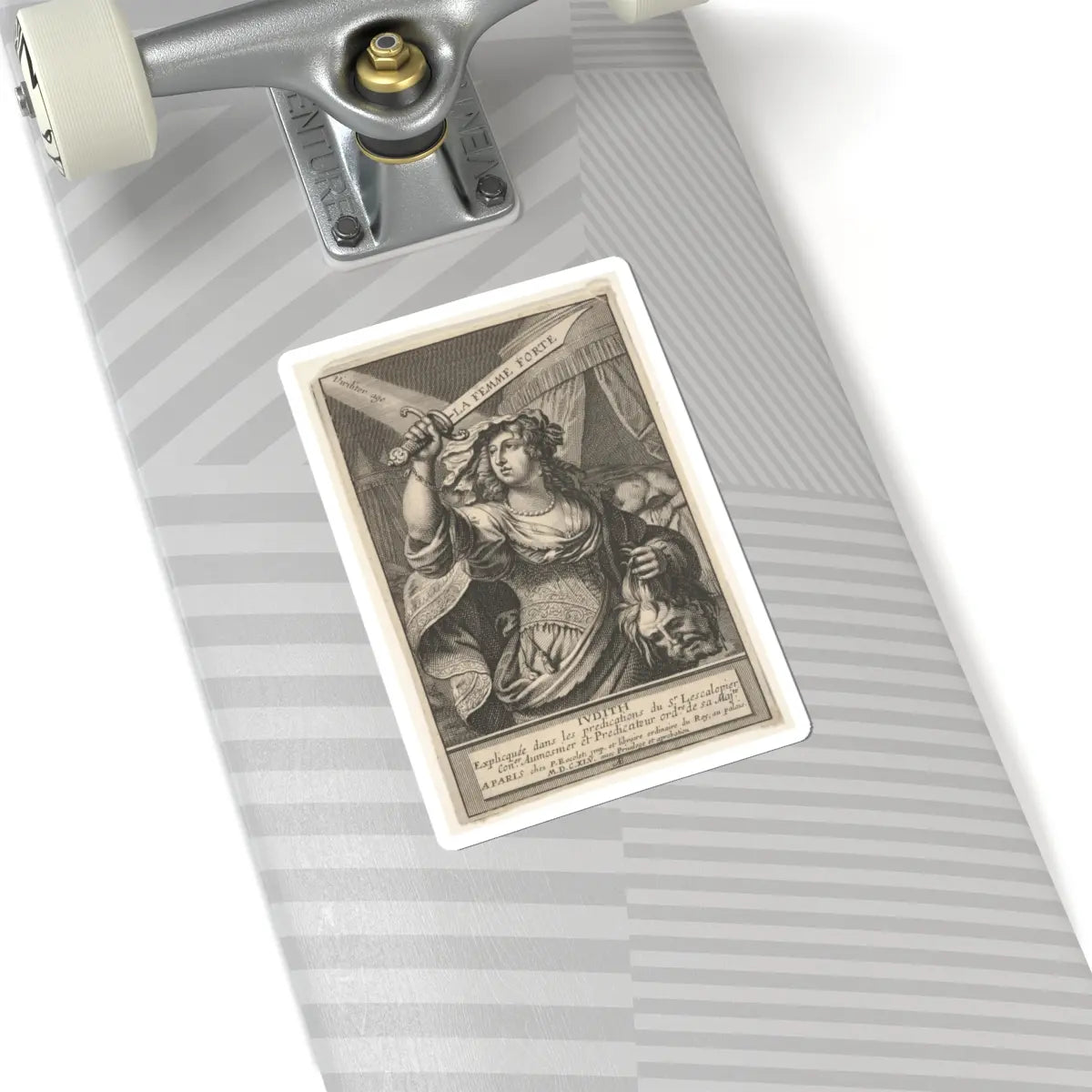 SKU:TSS-STICK-BRHBSS-6X6-106 Sizes:6" × 6" Types:White