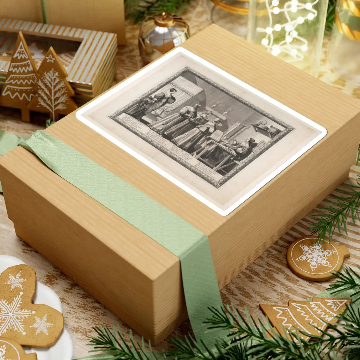 SKU:TSS-STICK-BRHBSS-6X6-120 Sizes:6" × 6" Types:White