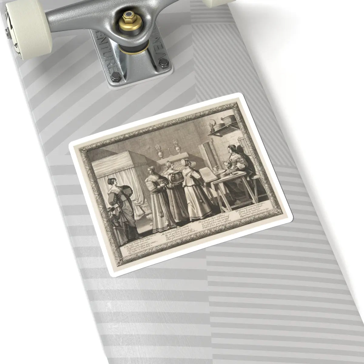 SKU:TSS-STICK-BRHBSS-6X6-119 Sizes:6" × 6" Types:White
