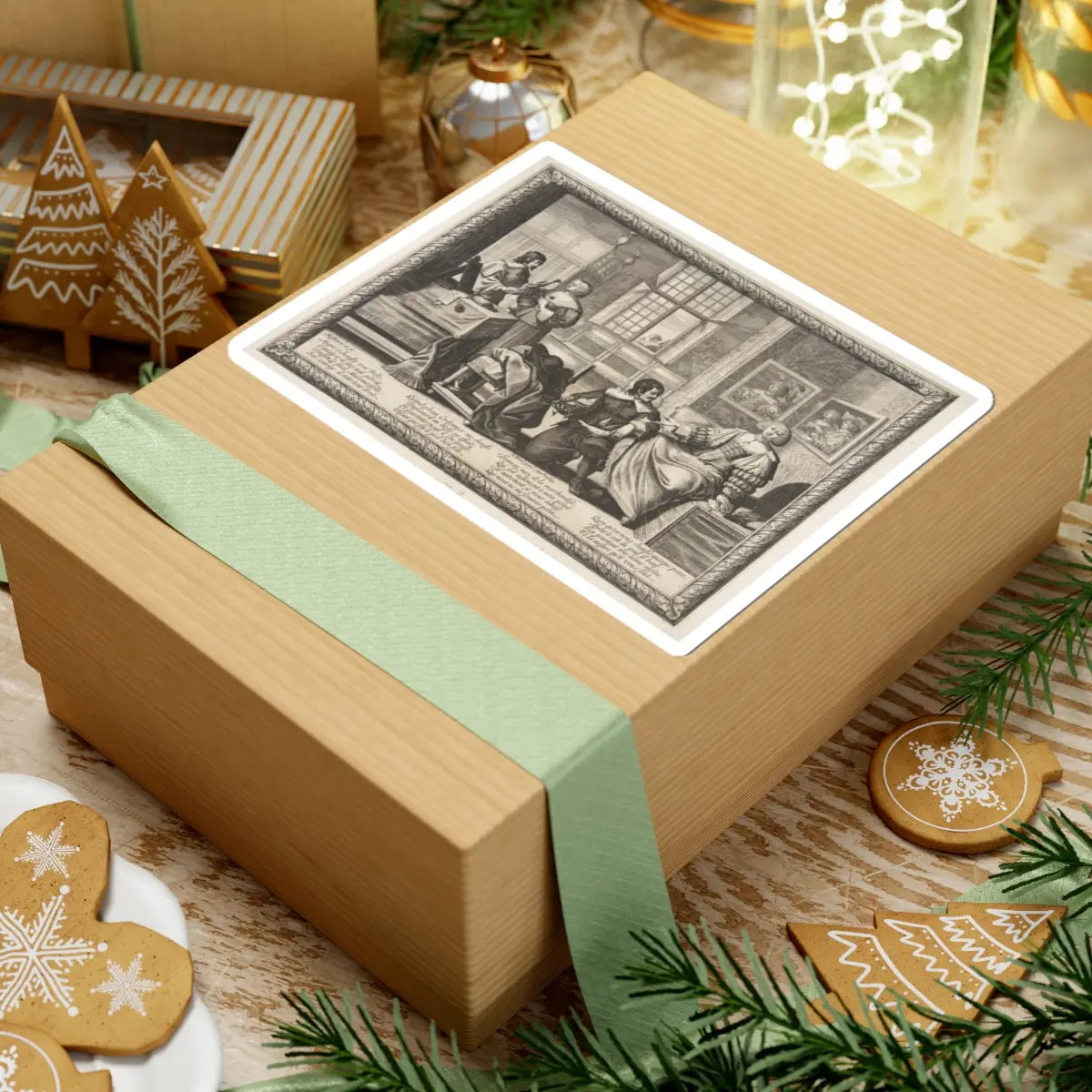 SKU:TSS-STICK-BRHBSS-6X6-129 Sizes:6" × 6" Types:White