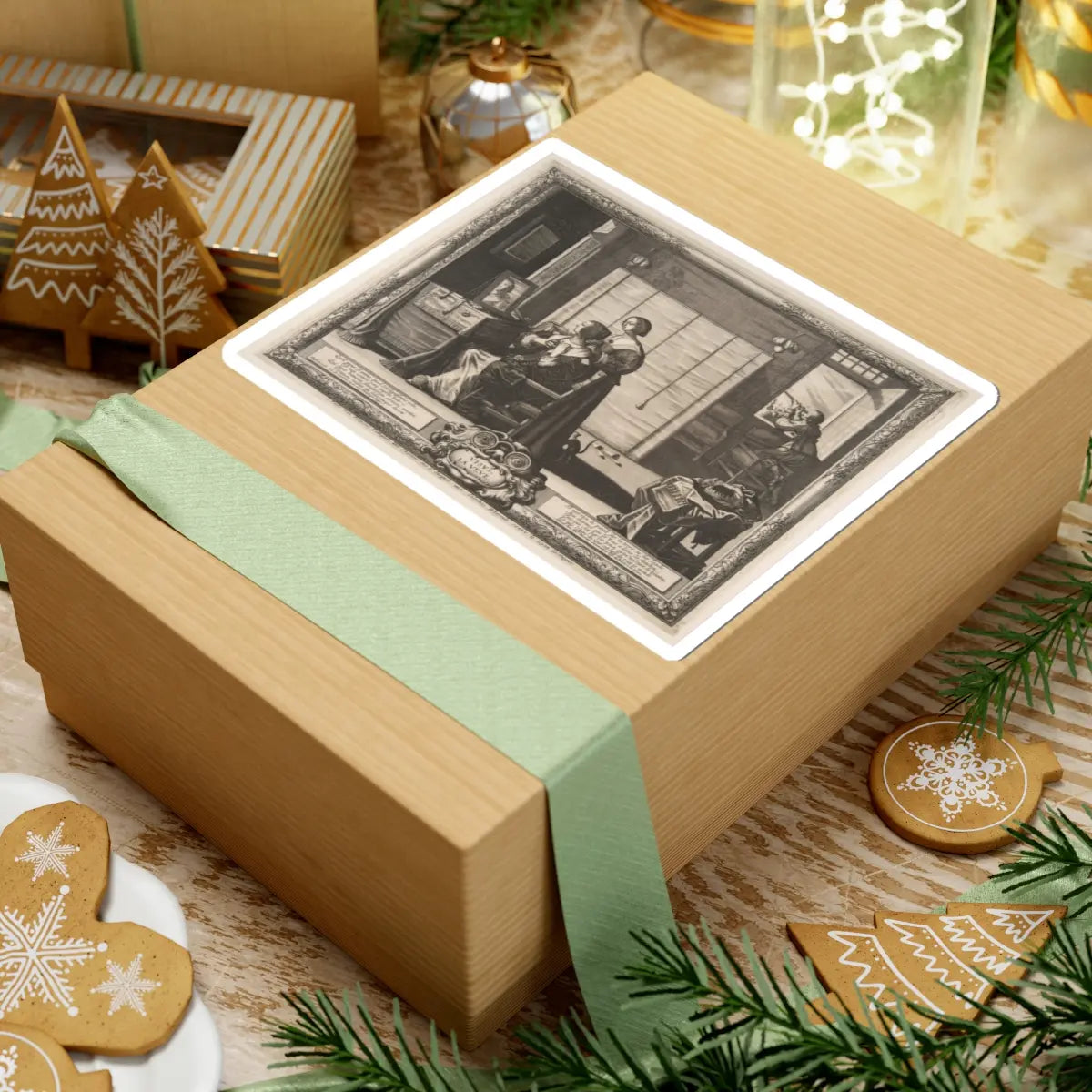 SKU:TSS-STICK-BRHBSS-6X6-130 Sizes:6" × 6" Types:White