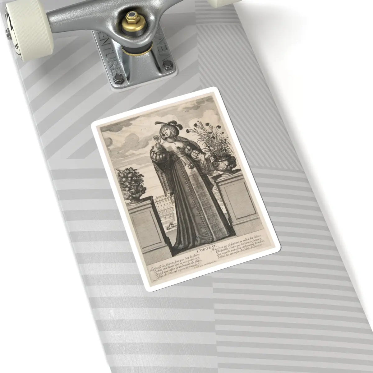 SKU:TSS-STICK-BRHBSS-6X6-133 Sizes:6" × 6" Types:White