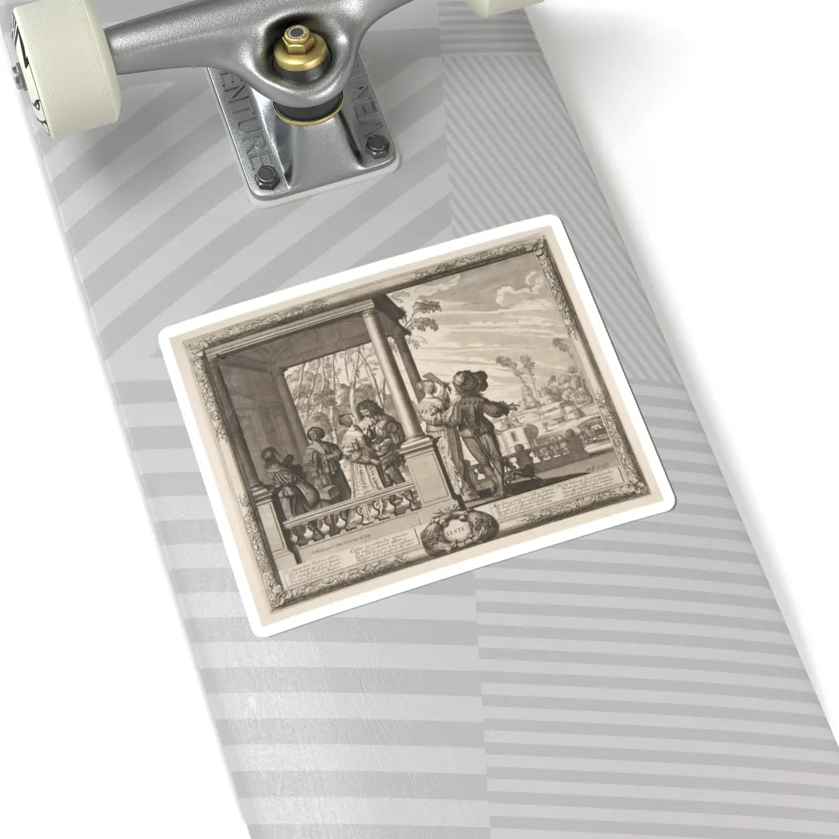 SKU:TSS-STICK-BRHBSS-6X6-138 Sizes:6" × 6" Types:White