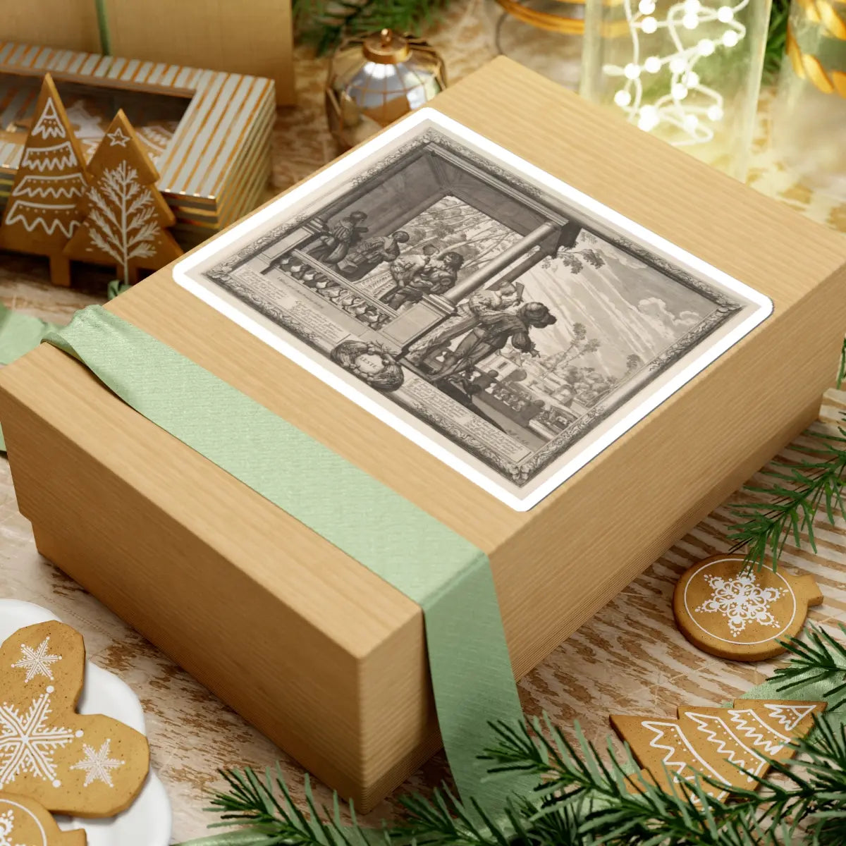 SKU:TSS-STICK-BRHBSS-6X6-138 Sizes:6" × 6" Types:White
