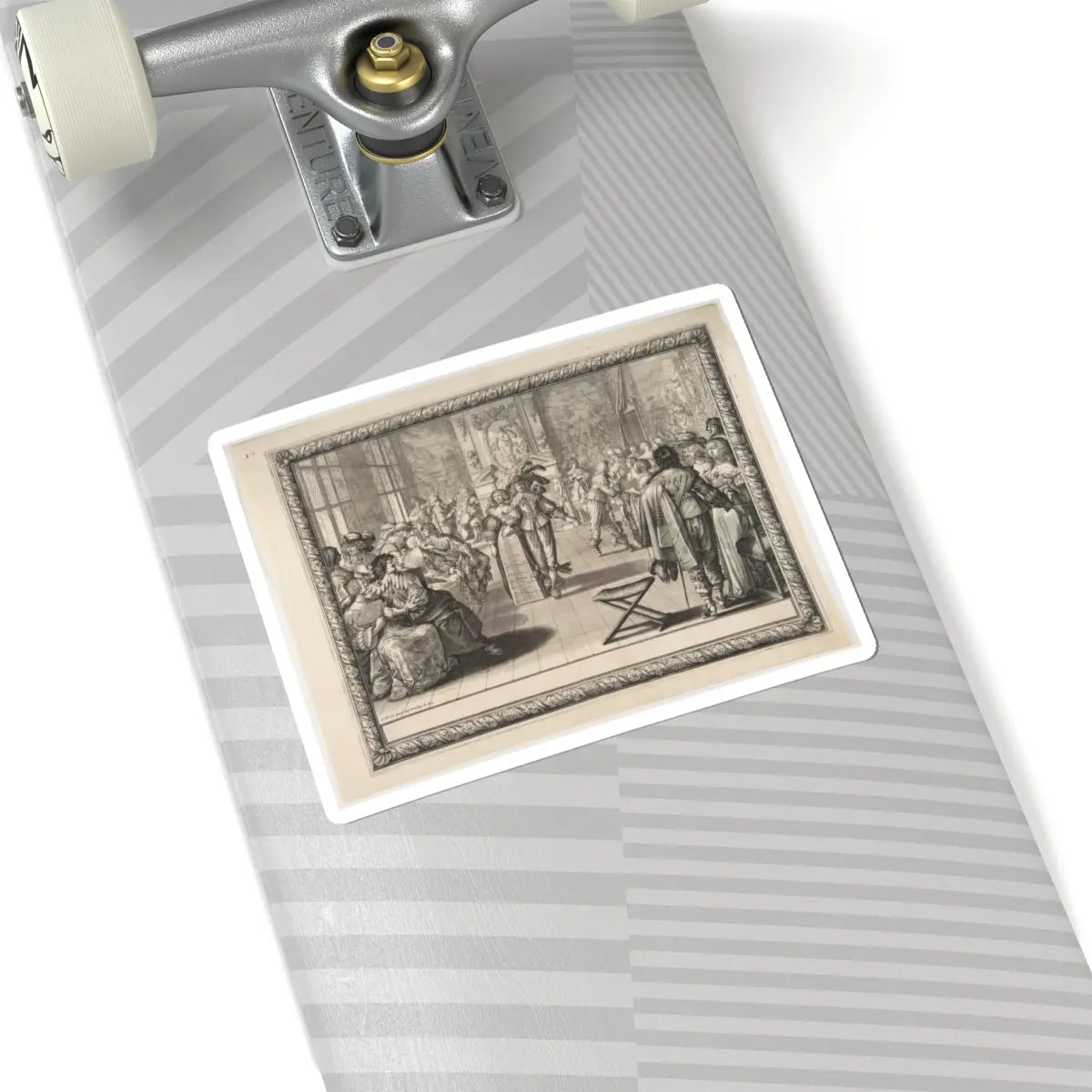 SKU:TSS-STICK-BRHBSS-6X6-142 Sizes:6" × 6" Types:White