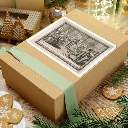 SKU:TSS-STICK-BRHBSS-6X6-142 Sizes:6" × 6" Types:White