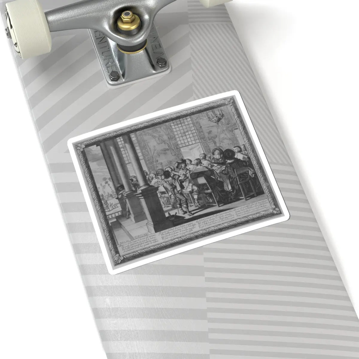 SKU:TSS-STICK-BRHBSS-6X6-146 Sizes:6" × 6" Types:White