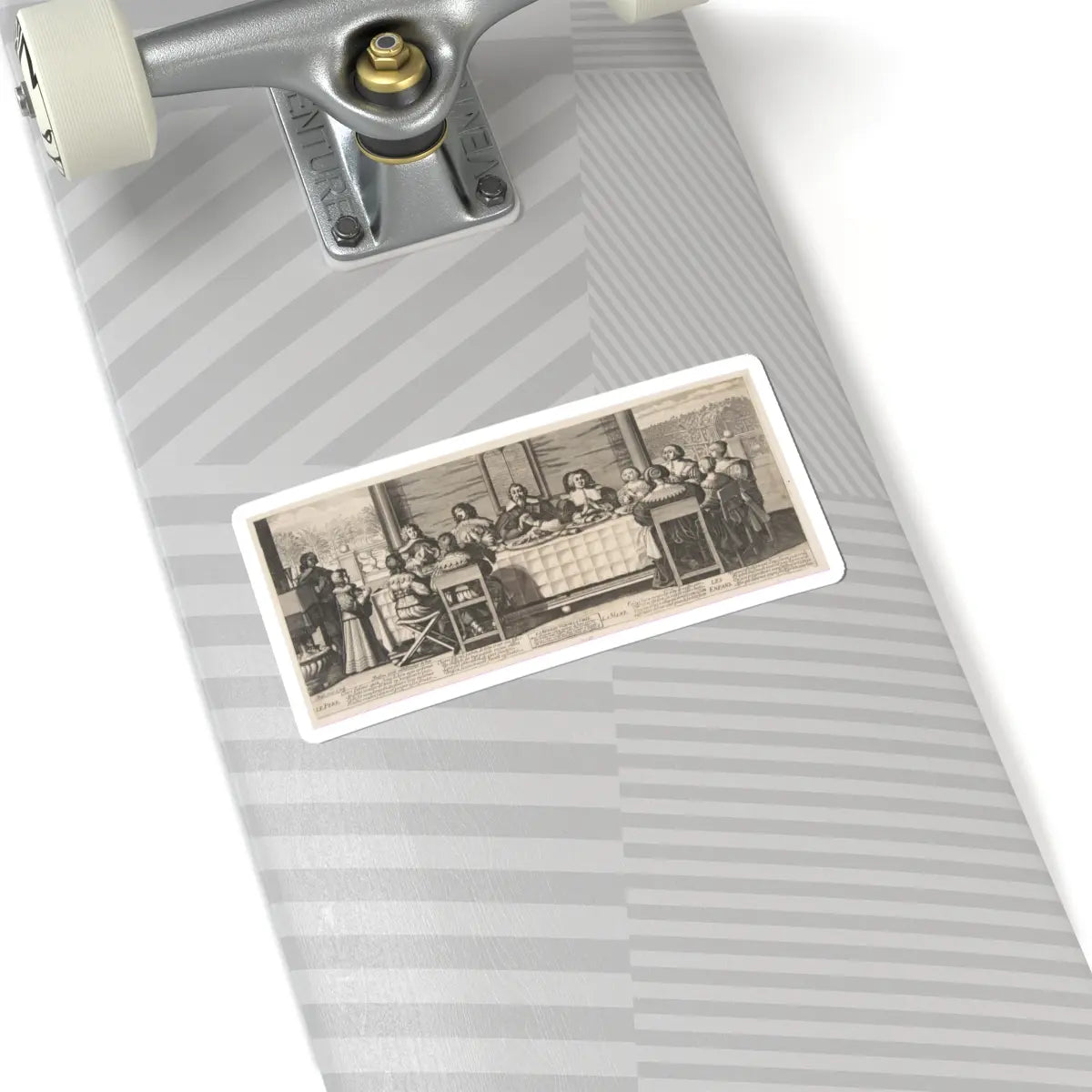 SKU:TSS-STICK-BRHBSS-6X6-151 Sizes:6" × 6" Types:White