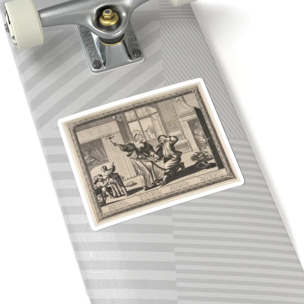 SKU:TSS-STICK-BRHBSS-6X6-169 Sizes:6" × 6" Types:White
