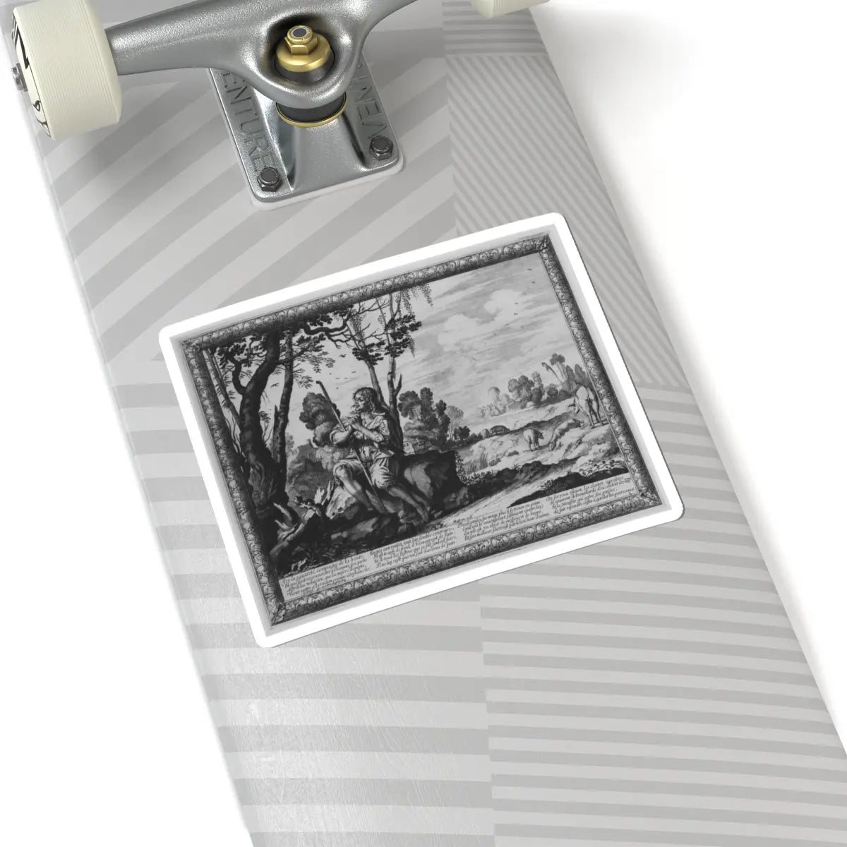 SKU:TSS-STICK-BRHBSS-6X6-187 Sizes:6" × 6" Types:White