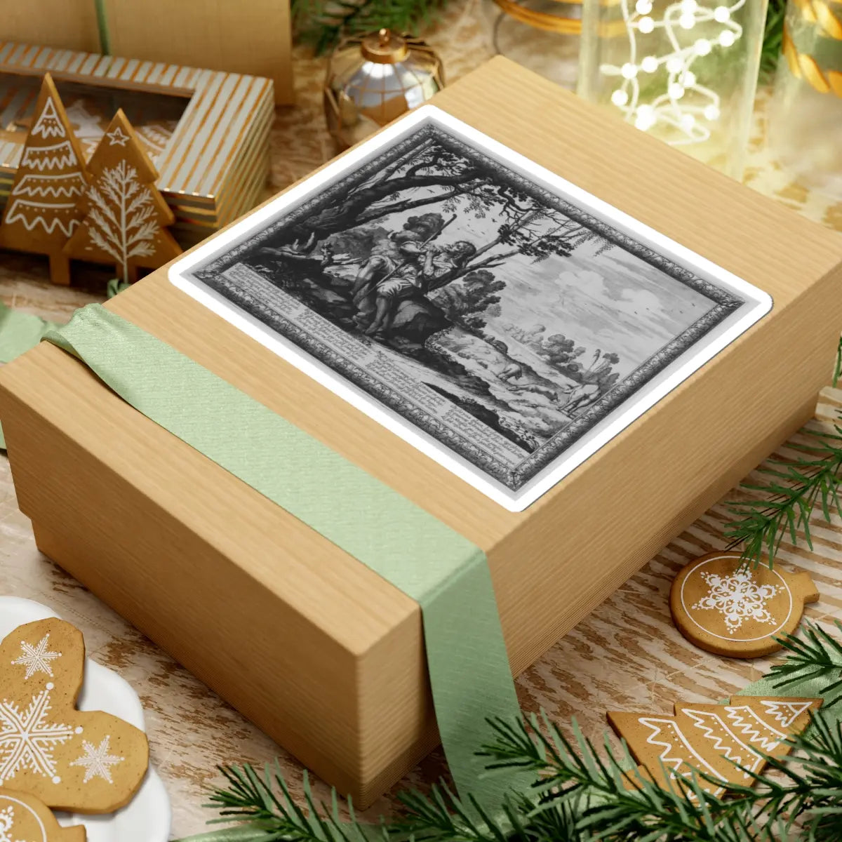 SKU:TSS-STICK-BRHBSS-6X6-187 Sizes:6" × 6" Types:White