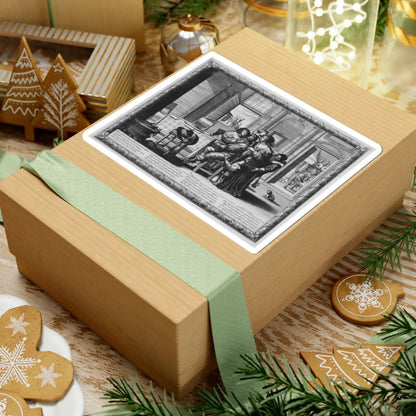 SKU:TSS-STICK-BRHBSS-6X6-190 Sizes:6" × 6" Types:White
