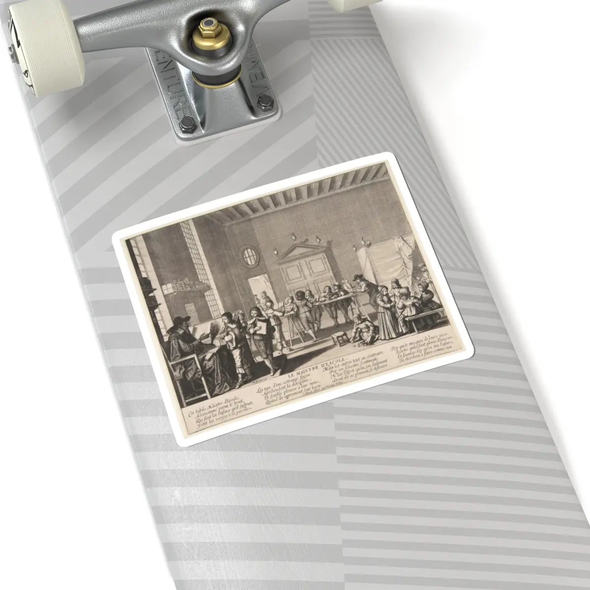 SKU:TSS-STICK-BRHBSS-6X6-199 Sizes:6" × 6" Types:White
