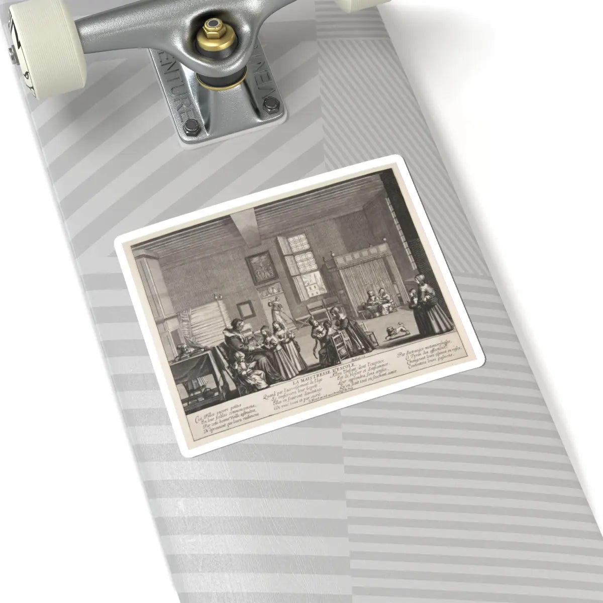 SKU:TSS-STICK-BRHBSS-6X6-201 Sizes:6" × 6" Types:White