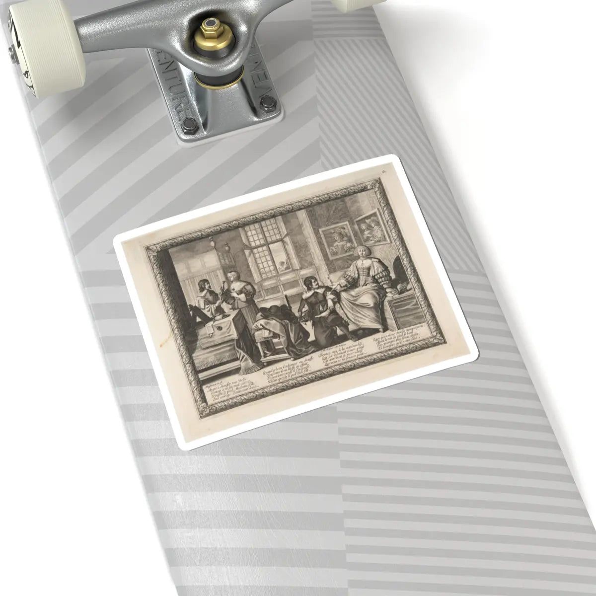 SKU:TSS-STICK-BRHBSS-6X6-205 Sizes:6" × 6" Types:White