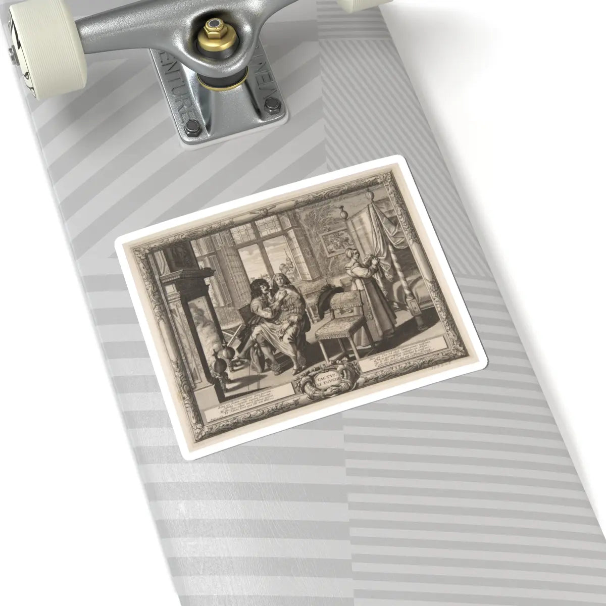 SKU:TSS-STICK-BRHBSS-6X6-221 Sizes:6" × 6" Types:White