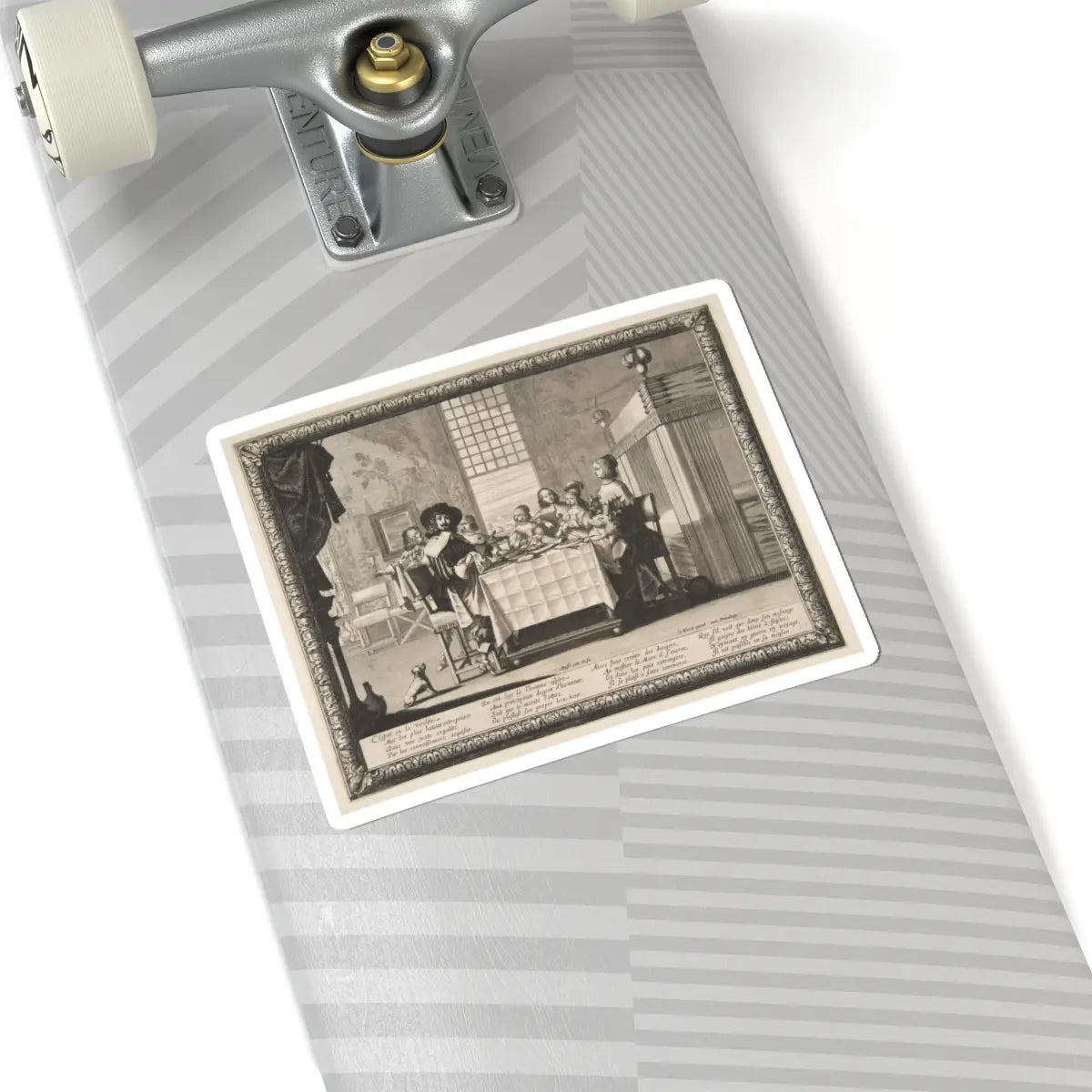 SKU:TSS-STICK-BRHBSS-6X6-225 Sizes:6" × 6" Types:White