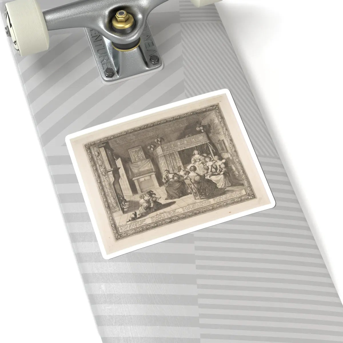 SKU:TSS-STICK-BRHBSS-6X6-228 Sizes:6" × 6" Types:White