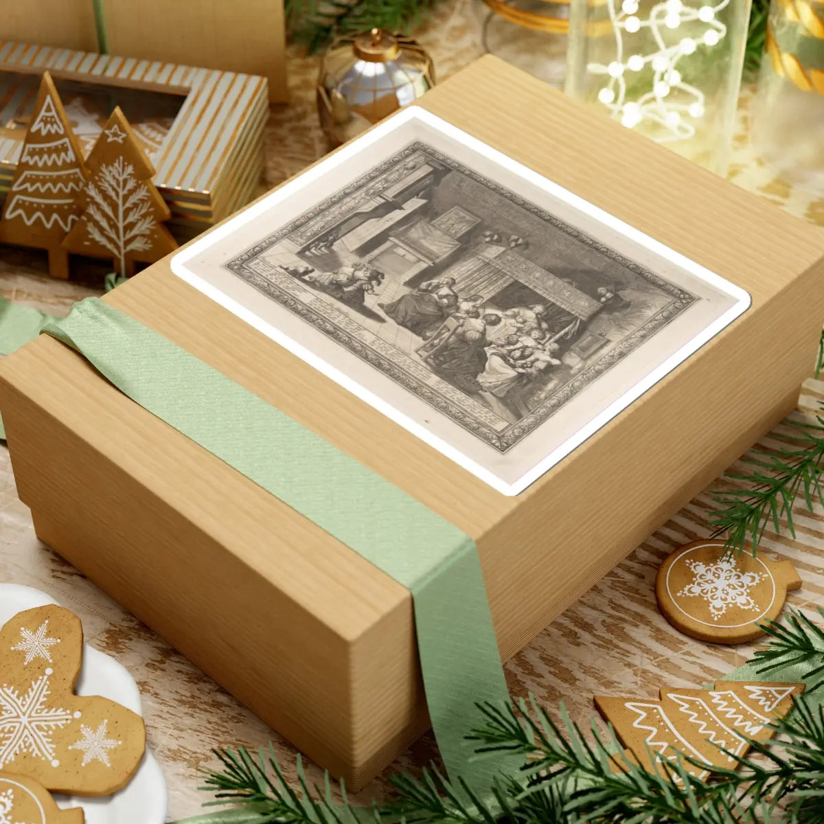 SKU:TSS-STICK-BRHBSS-6X6-228 Sizes:6" × 6" Types:White