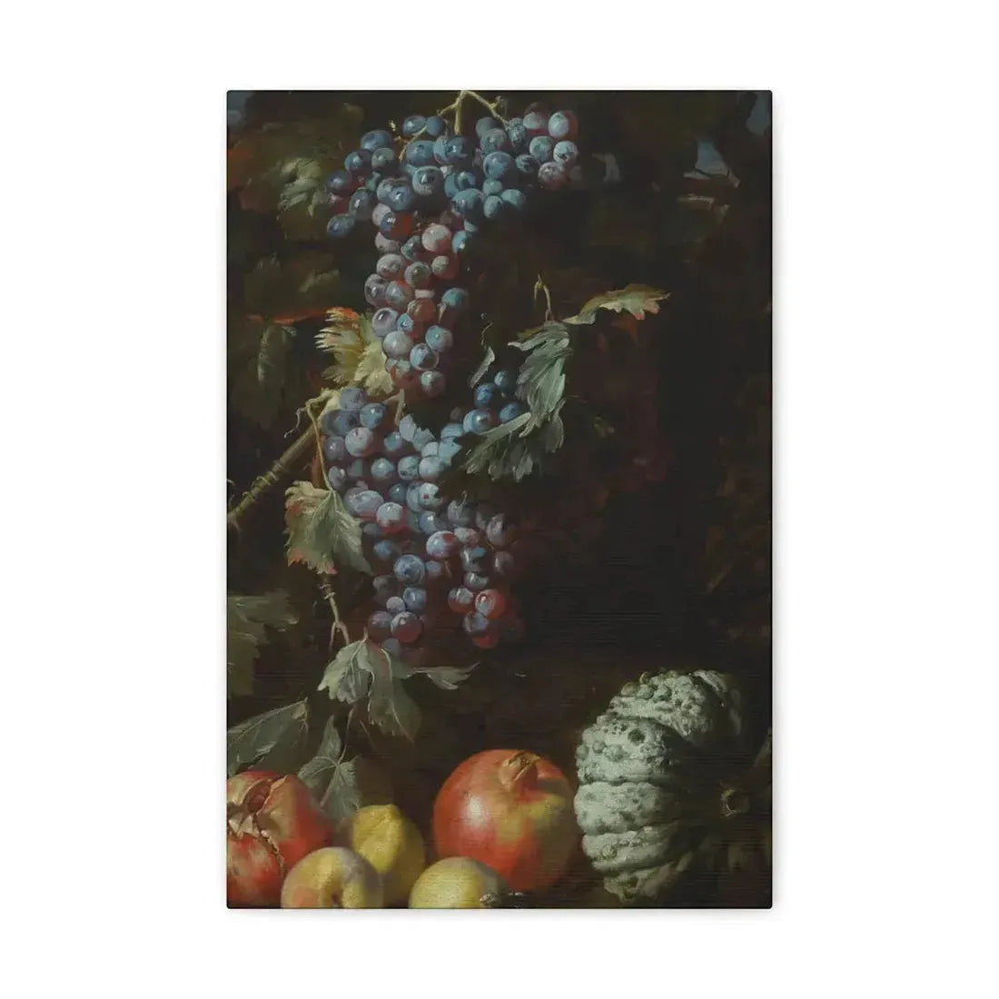 Abraham Brueghel (1631-1697) Still Life - Canvas Wall Art 12" x 18" 1.25" - The Sticker Space