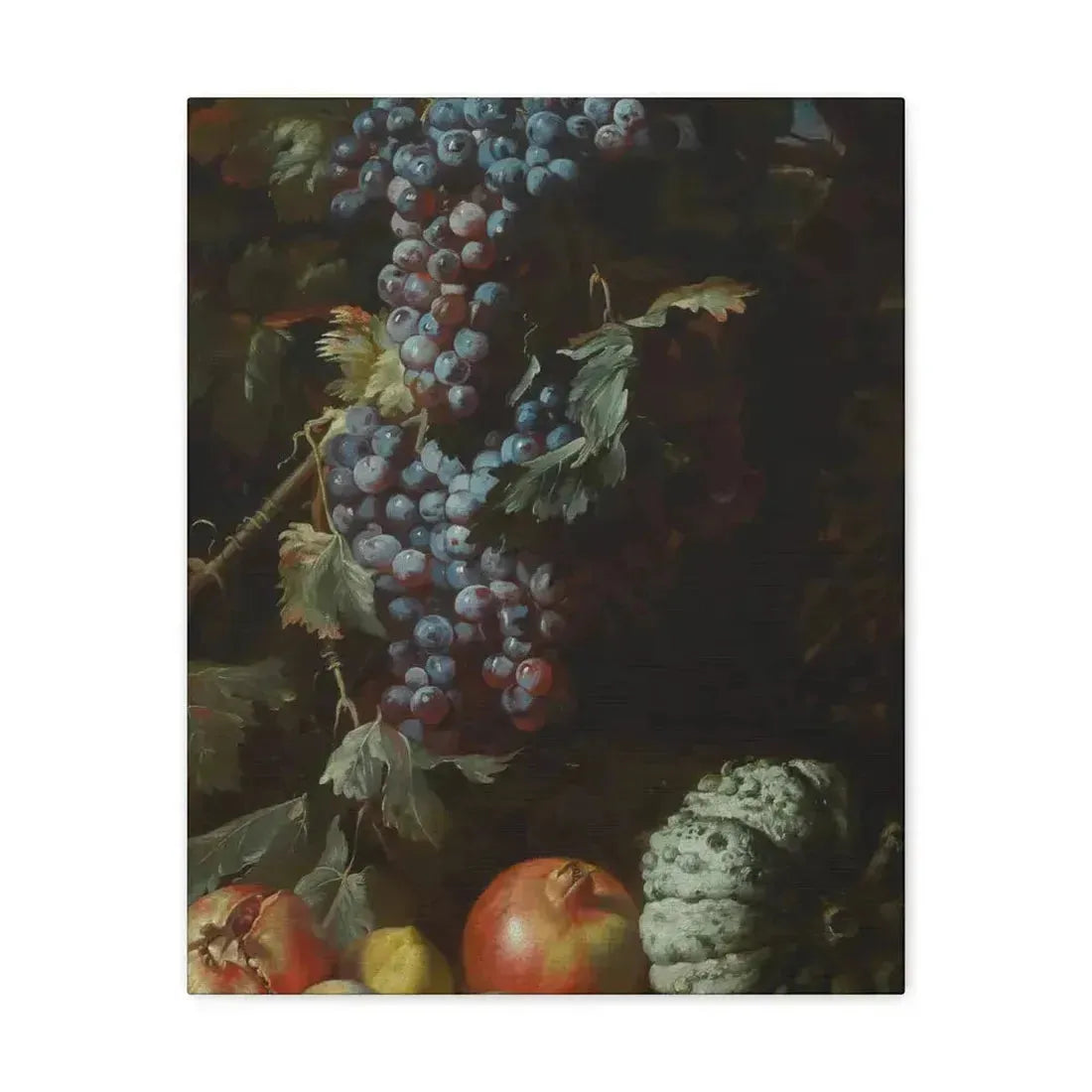 Abraham Brueghel (1631-1697) Still Life - Canvas Wall Art 16″ x 20″ 1.25" - The Sticker Space