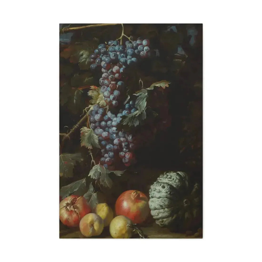 Abraham Brueghel (1631-1697) Still Life - Canvas Wall Art 24″ x 36″ 1.25" - The Sticker Space