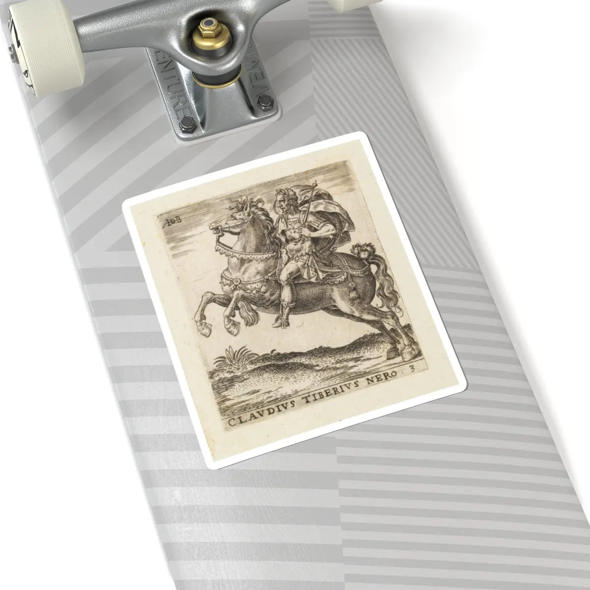SKU:TSS-STICK-BRHD-6X6-4 Sizes:6" × 6" Types:White