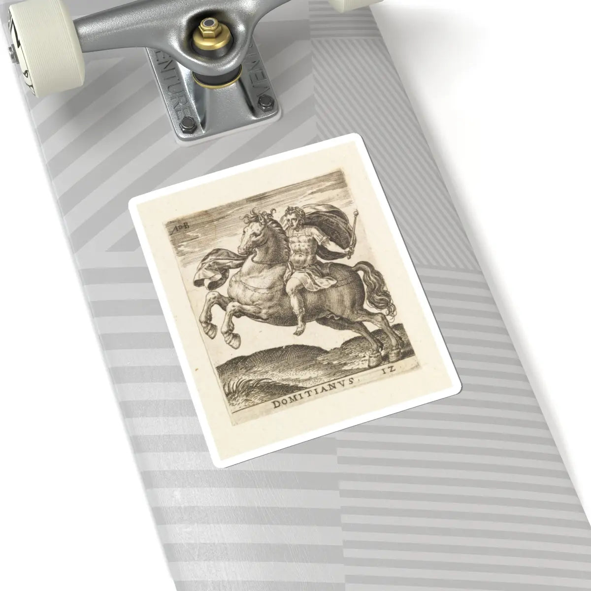 SKU:TSS-STICK-BRHD-6X6-5 Sizes:6" × 6" Types:White