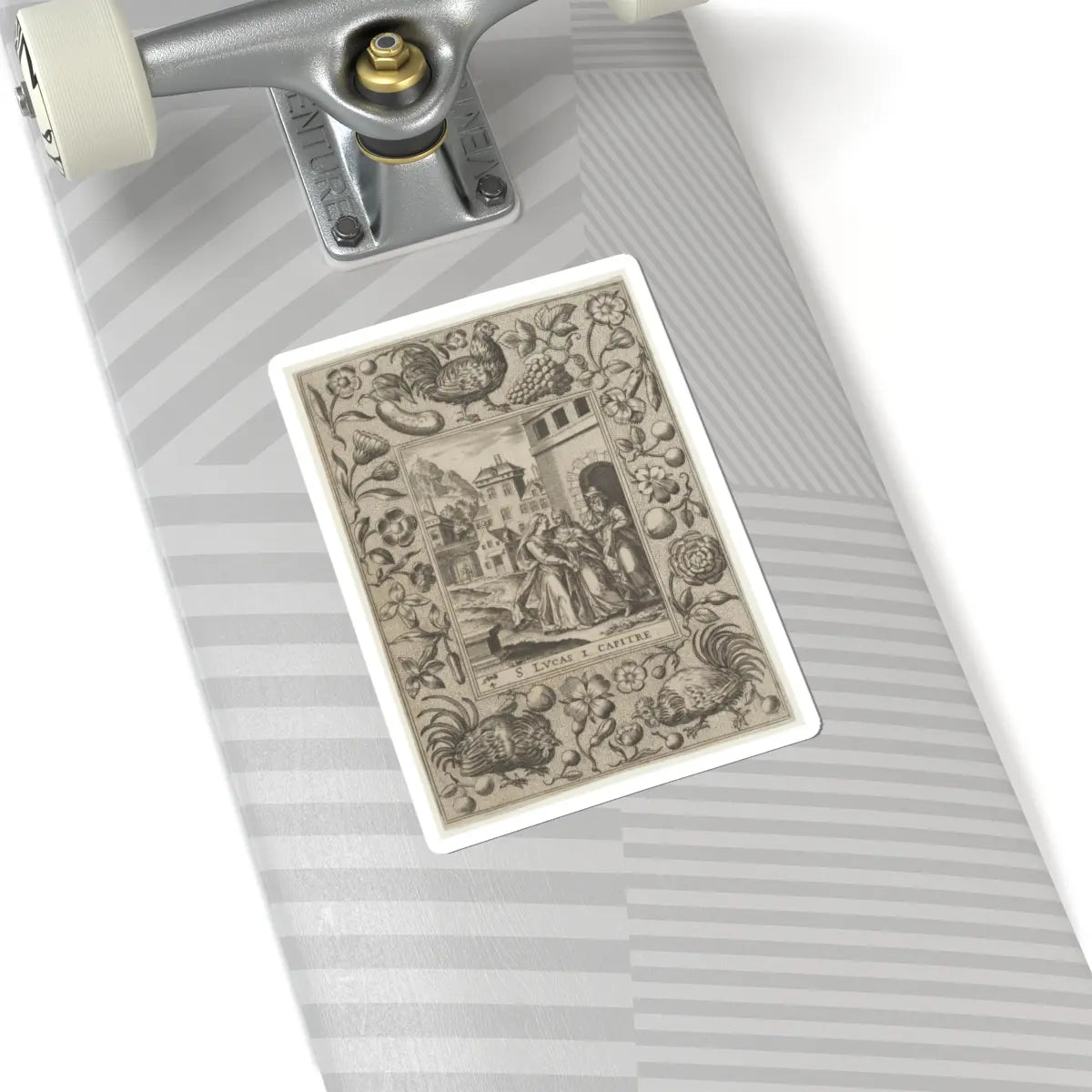 SKU:TSS-STICK-BRHD-6X6-12 Sizes:6" × 6" Types:White
