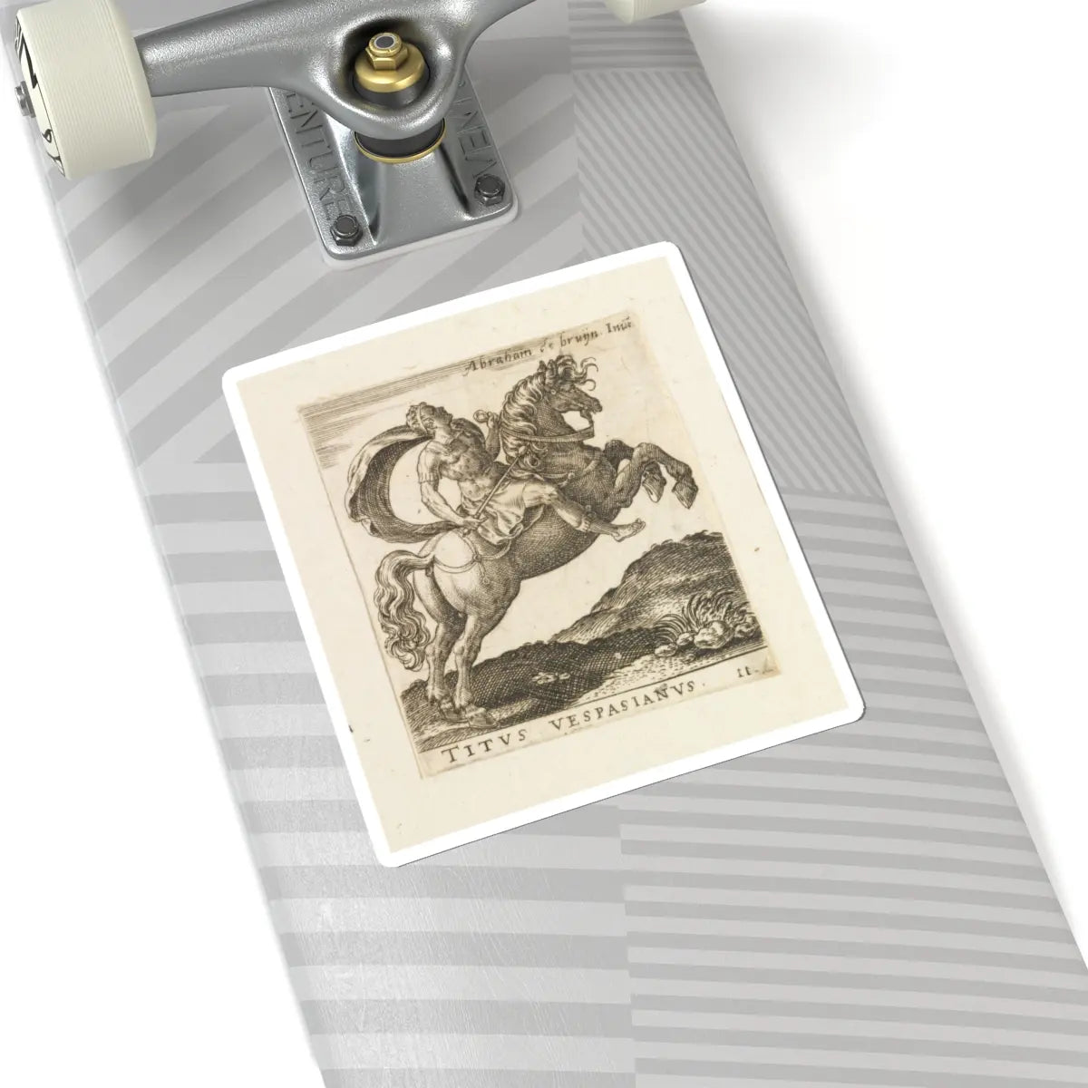 SKU:TSS-STICK-BRHD-6X6-14 Sizes:6" × 6" Types:White