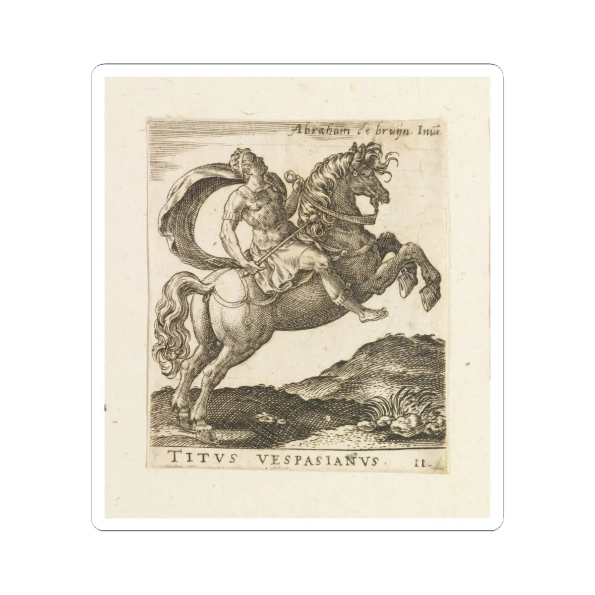 SKU:TSS-STICK-BRHD-6X6-14 Sizes:6" × 6" Types:White