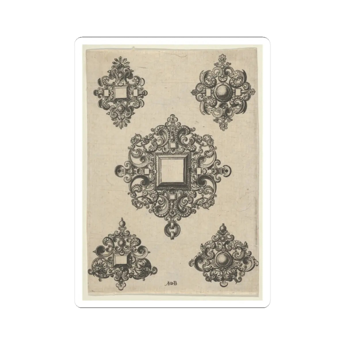 SKU:TSS-STICK-BRHD-3X3-17 Sizes:3" × 3" Types:White