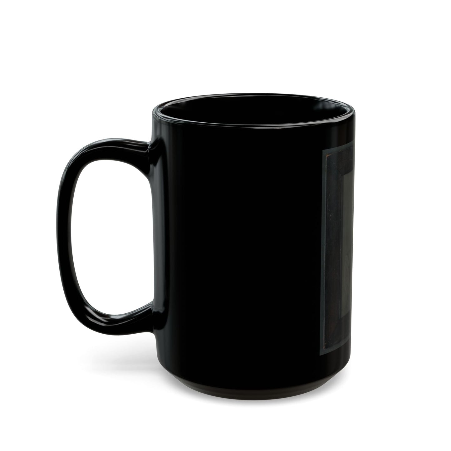 Abraham Lincoln, Presidential Candidate, Half-Length Portrait, Facing Right (U.S. Civil War) Black Coffee Mug