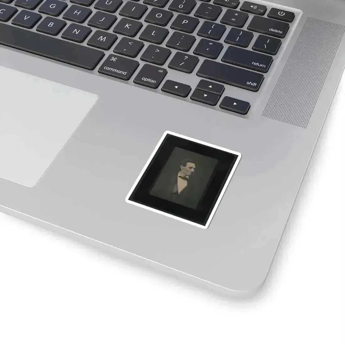 Abraham Lincoln, Presidential Candidate, Half-Length Portrait, Facing Right (U.S. Civil War) STICKER Vinyl Kiss-Cut Decal - The Sticker Space