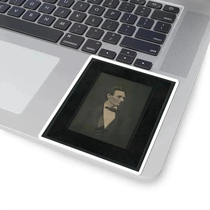 Abraham Lincoln, Presidential Candidate, Half-Length Portrait, Facing Right (U.S. Civil War) STICKER Vinyl Kiss-Cut Decal - The Sticker Space
