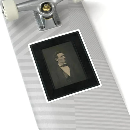 Abraham Lincoln, Presidential Candidate, Half-Length Portrait, Facing Right (U.S. Civil War) STICKER Vinyl Kiss-Cut Decal - The Sticker Space