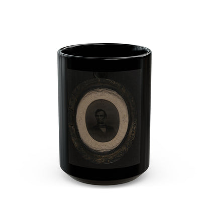 Abraham Lincoln (U.S. Civil War) Black Coffee Mug-15oz-The Sticker Space