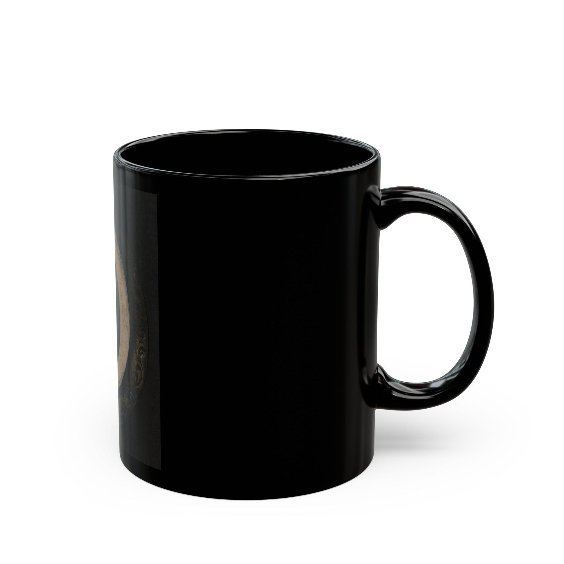 Abraham Lincoln (U.S. Civil War) Black Coffee Mug-The Sticker Space