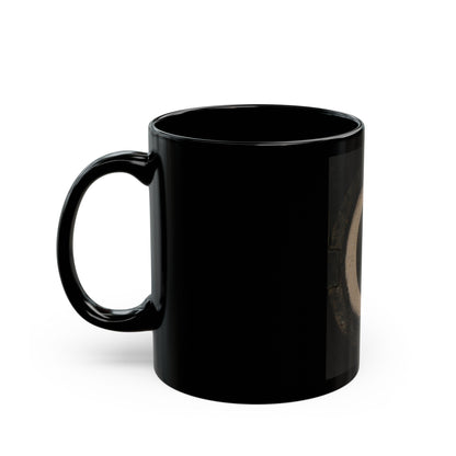 Abraham Lincoln (U.S. Civil War) Black Coffee Mug-The Sticker Space