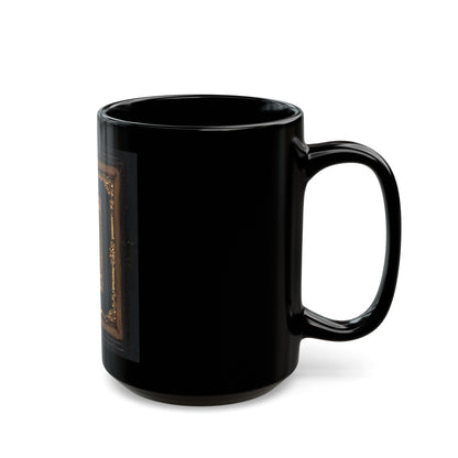 Abraham Lincoln(2) (U.S. Civil War) Black Coffee Mug-The Sticker Space