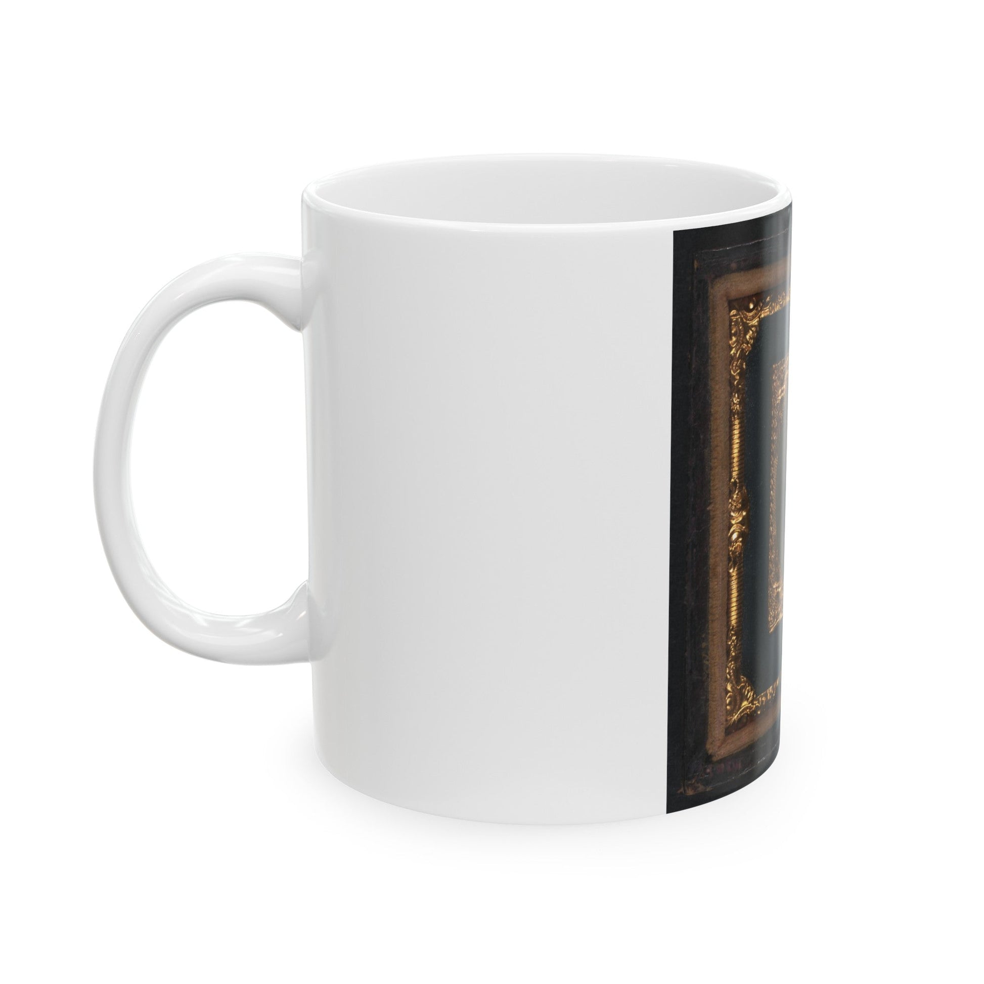 Abraham Lincoln(2) (U.S. Civil War) White Coffee Mug-The Sticker Space