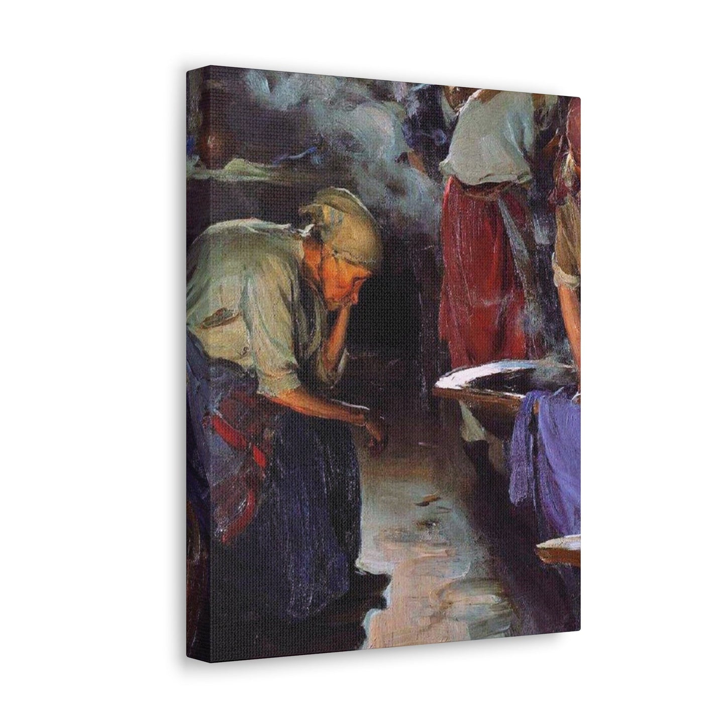 Abram Efimovich Arkhipov (1862-1930) Laundresses 1890 - Canvas Wall Art-The Sticker Space