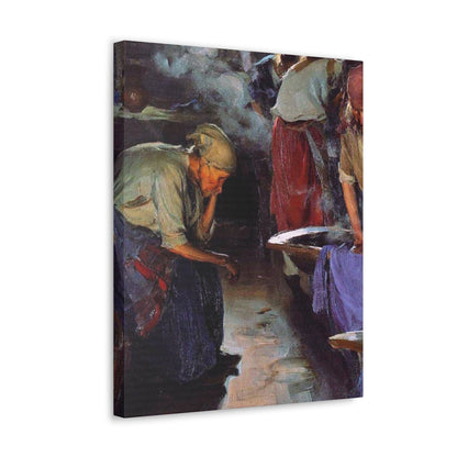 Abram Efimovich Arkhipov (1862-1930) Laundresses 1890 - Canvas Wall Art-The Sticker Space