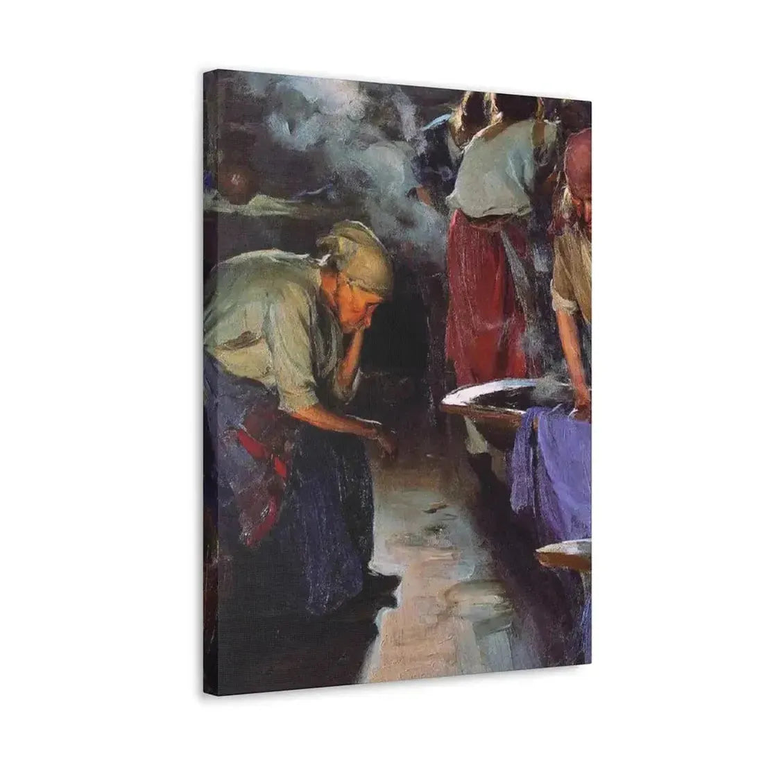 Abram Efimovich Arkhipov (1862-1930) Laundresses 1890 - Canvas Wall Art - The Sticker Space