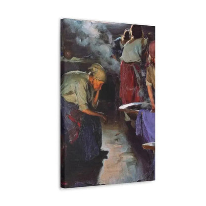 Abram Efimovich Arkhipov (1862-1930) Laundresses 1890 - Canvas Wall Art - The Sticker Space