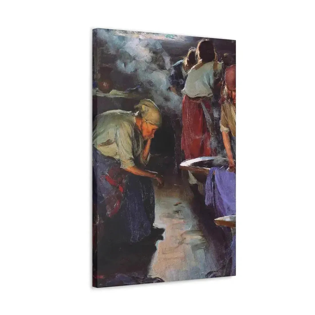 Abram Efimovich Arkhipov (1862-1930) Laundresses 1890 - Canvas Wall Art - The Sticker Space