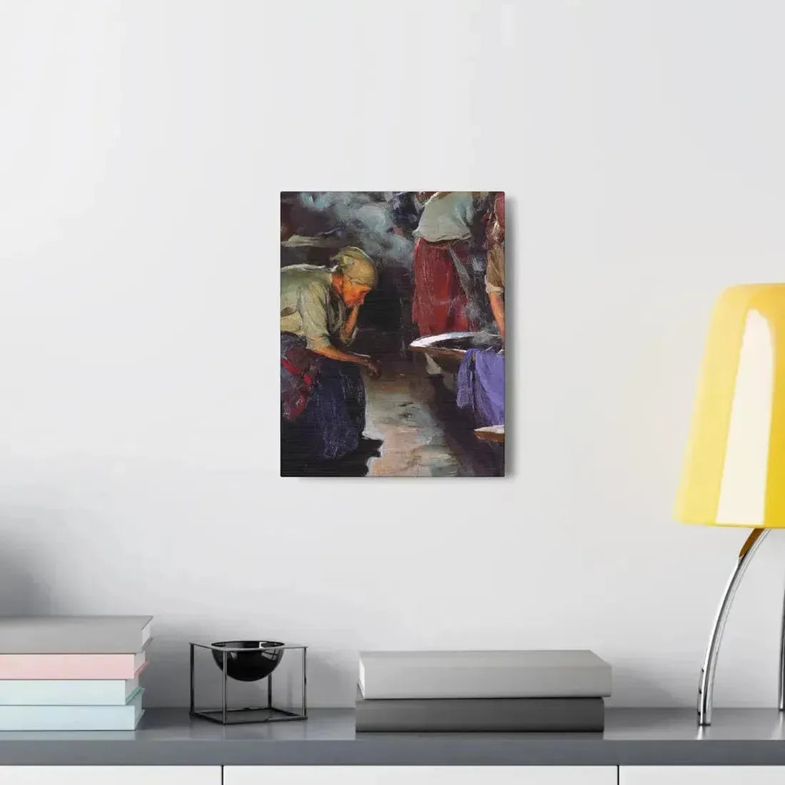 Abram Efimovich Arkhipov (1862-1930) Laundresses 1890 - Canvas Wall Art - The Sticker Space