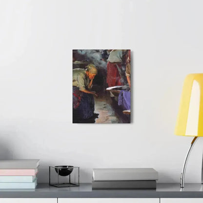 Abram Efimovich Arkhipov (1862-1930) Laundresses 1890 - Canvas Wall Art - The Sticker Space